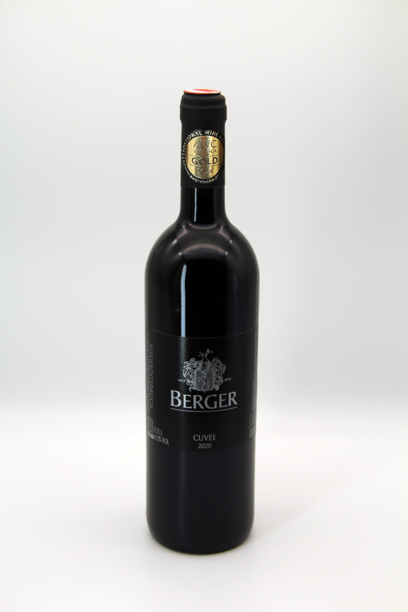 Flasche Cuvée Qualitätswein von Bioweinbau Berger