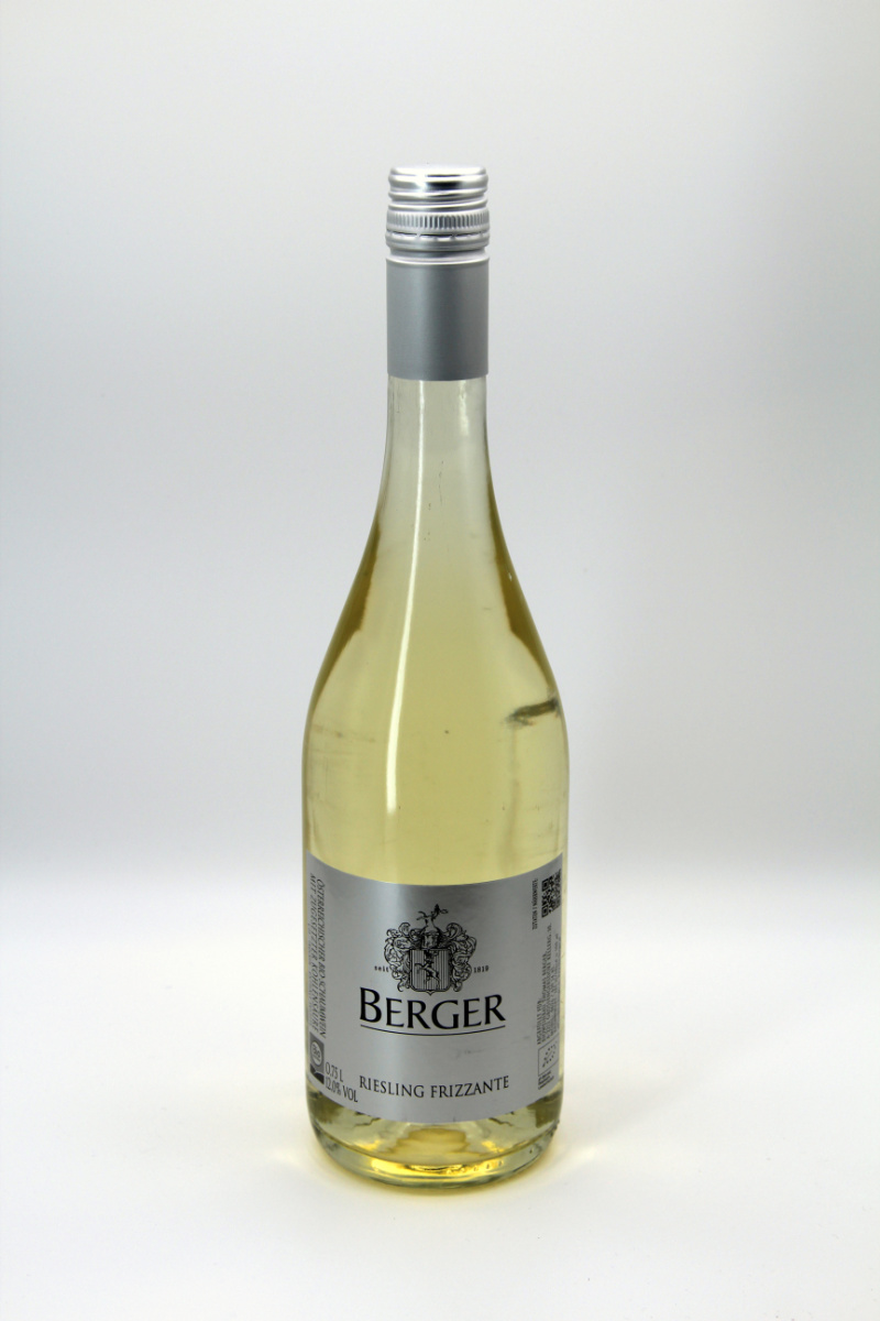 Flasche Riesling Frizzante von Bioweinbau Berger